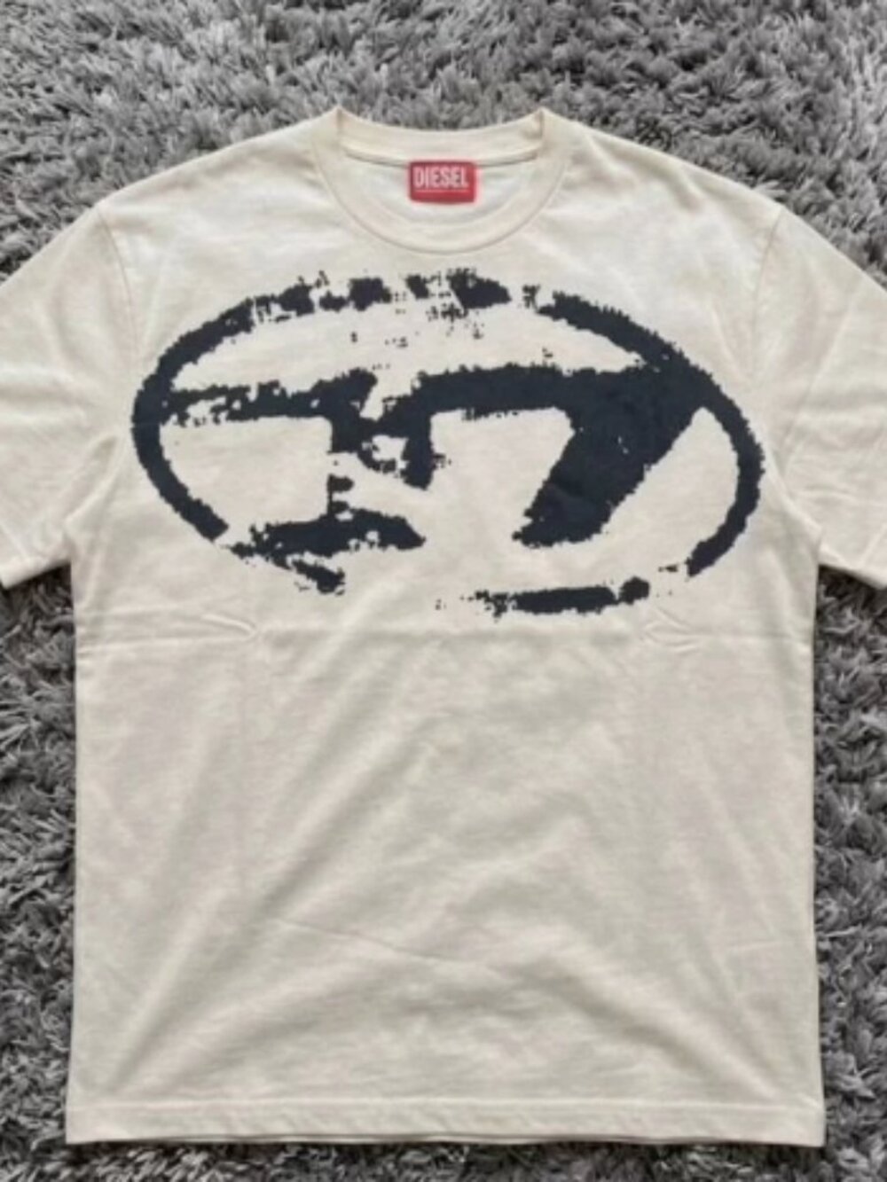 Diesel Graphic T-Shirt Off-White